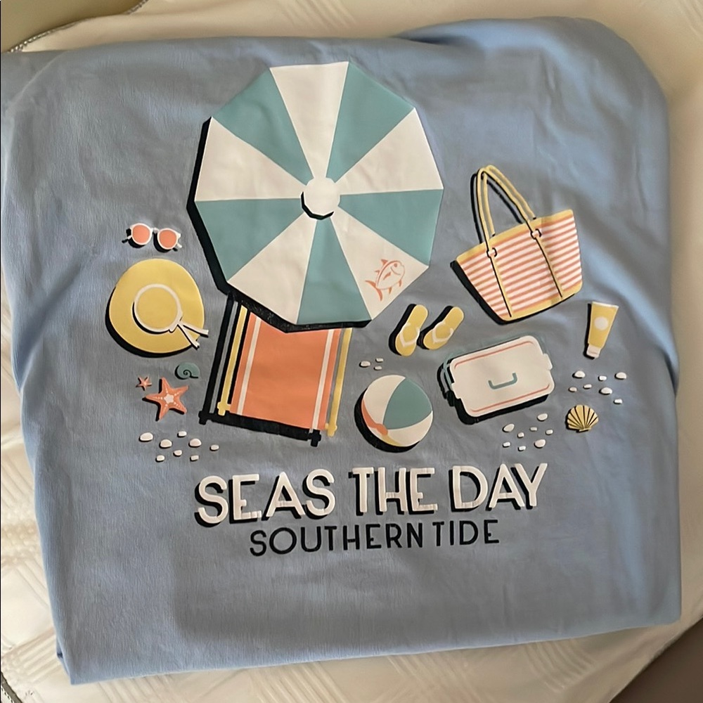 Southern Tide Seas the Day Beach Graphic Tee